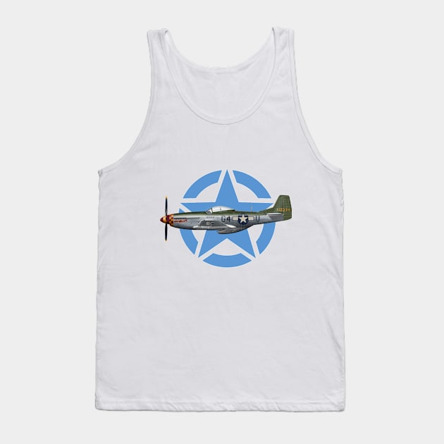 Mustang 'Wee Willy' Tank Top by Spyinthesky